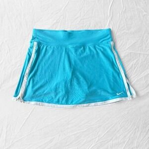 Nike Y2K blue athletic tennis skirt built in shorts